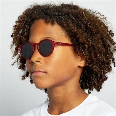 İzipizi Sun Junior #D Red 5-10 Yaş Çocuk 40 Ekartman Kırmızı Güneş Gözlüğü