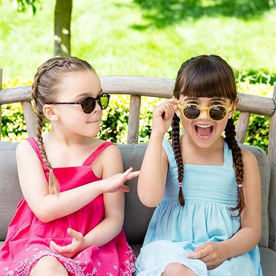 İzipizi Sun Junior #D Yellow Honey 5-10 Yaş Çocuk 40 Ekartman Sarı Güneş Gözlüğü