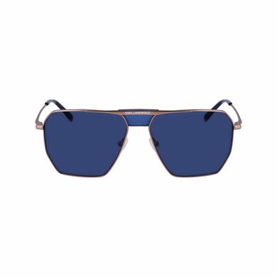 Karl Lagerfeld Kl 350S 718 58 Erkek Pilot Bronz Metal Güneş Gözlüğü