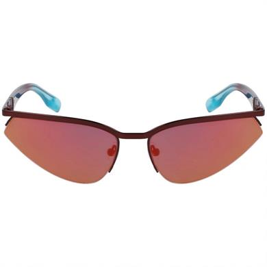 Karl Lagerfeld KL 352S 601 61 Unisex Cat Eye Kırmızı Metal Güneş Gözlüğü