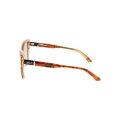 Karl Lagerfeld KL 6069S 812 54 Kadın Kelebek Kırçıllı Kahverengi Kemik Güneş Gözlüğü
