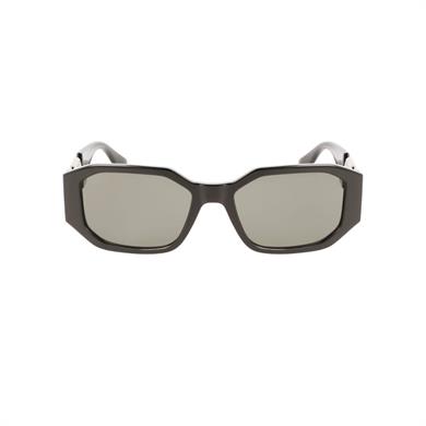 Karl Lagerfeld KL 6085S 001 55 Kadın Dikdörtgen Siyah Kemik Güneş Gözlüğü