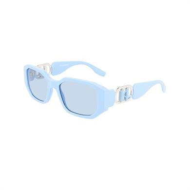 Karl Lagerfeld KL 6085S 450 55 Kadın Dikdörtgen Mavi Kemik Güneş Gözlüğü