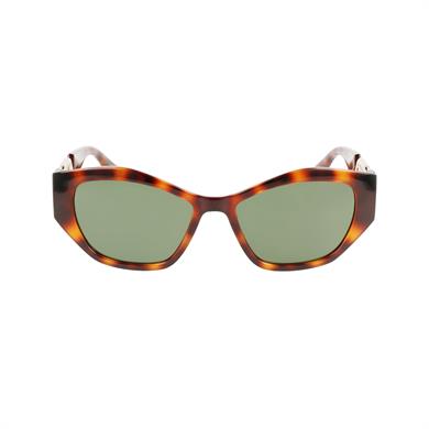 Karl Lagerfeld KL 6086S 240 54 Kadın Kırçıllı Kahverengi Cat Eye Güneş Gözlüğü