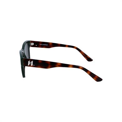 Karl Lagerfeld KL 6088S 300 51 Unisex Geometrik Koyu Yeşil Kemik Güneş Gözlüğü
