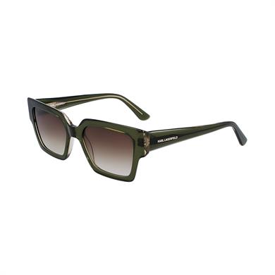 Karl Lagerfeld KL 6089S 305 Kadın Dikdörtgen Yeşil Kemik Güneş Gözlüğü
