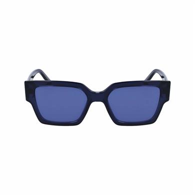 Karl Lagerfeld Kl 6089S 405 52 Unisex Dikdörtgen Şeffaf Mavi Kemik Güneş Gözlüğü