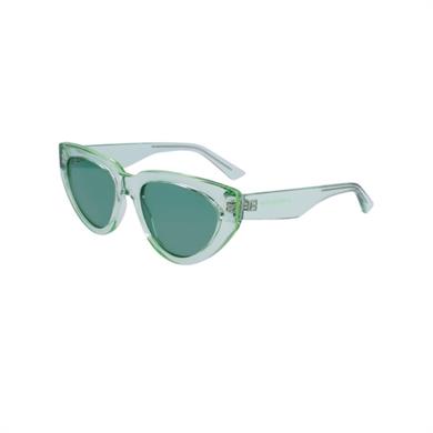 Karl Lagerfeld KL 6100S 300 54 Kadın Cat Eye Şeffaf Yeşil Kemik Güneş Gözlüğü