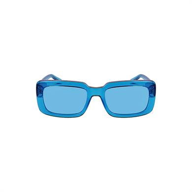 Karl Lagerfeld KL 6101S 450 54 Kadın Dikdörtgen Şeffaf Mavi Kemik Güneş Gözlüğü 
