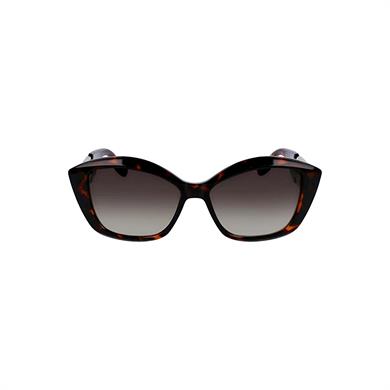 Karl Lagerfeld KL 6102S 240 56 Kadın Cat Eye Kırçıllı Kahverengi Kemik Güneş Gözlüğü