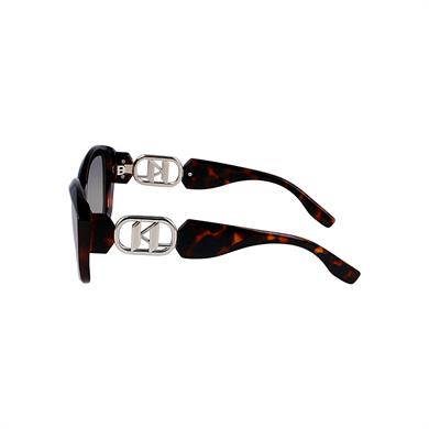Karl Lagerfeld KL 6102S 240 56 Kadın Cat Eye Kırçıllı Kahverengi Kemik Güneş Gözlüğü