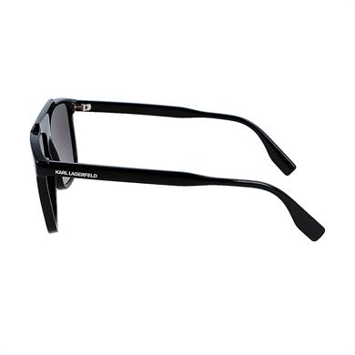 Karl Lagerfeld KL 6107S 001 58 Erkek Pilot Siyah Kemik Güneş Gözlüğü