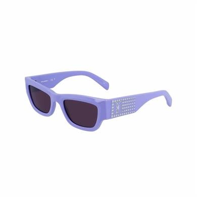 Karl Lagerfeld Kl 6141S 541 52 Kadın Cat Eye Mor Kemik Güneş Gözlüğü