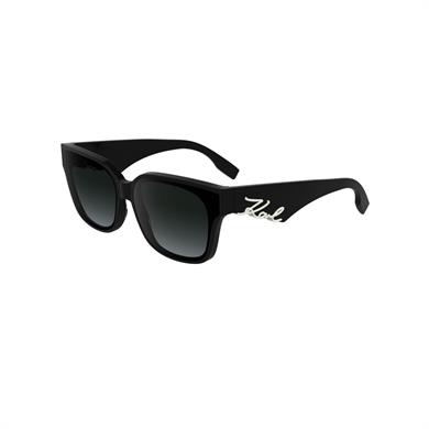 Karl Lagerfeld KL 6161S 001 63 Kadın Kare Siyah Kemik Güneş Gözlüğü