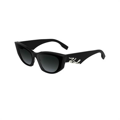 Karl Lagerfeld KL 6162S 001 64 Kadın Geometrik Siyah Kemik Güneş Gözlüğü