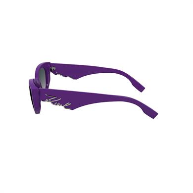 Karl Lagerfeld KL 6162S 541 64 Kadın Geometrik Mor Kemik Güneş Gözlüğü