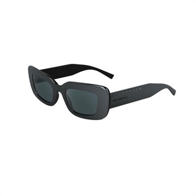 Karl Lagerfeld KL 6164S 021 50 Kadın Dikdörtgen Siyah Kemik Güneş Gözlüğü