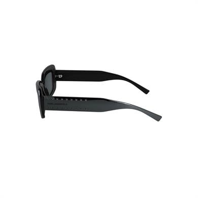 Karl Lagerfeld KL 6164S 021 50 Kadın Dikdörtgen Siyah Kemik Güneş Gözlüğü