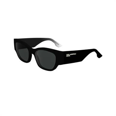 Karl Lagerfeld KL 6168S 001 52 Unisex Kare Siyah Kemik Güneş Gözlüğü