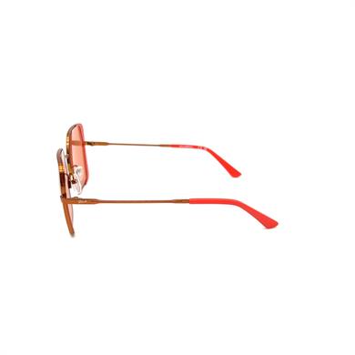 Karl Lagerfeld KL340S 800 56 Kadın Dikdörtgen Turuncu Metal Güneş Gözlüğü