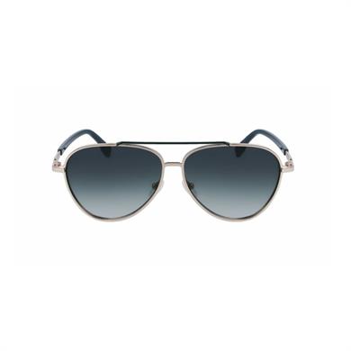 Karl Lagerfeld KL344S 714 59 Erkek Oval Gold Metal Güneş Gözlüğü