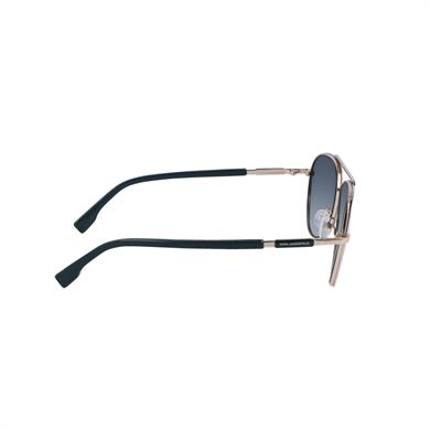 Karl Lagerfeld KL344S 714 59 Erkek Oval Gold Metal Güneş Gözlüğü