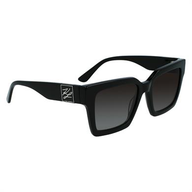 Karl Lagerfeld KL 6057S 001 52 Kadın Kare Siyah Kemik Güneş Gözlüğü