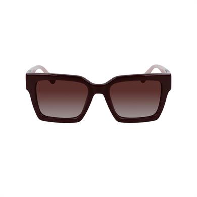 Karl Lagerfeld KL 6057S 605 Kadın Kare Bordo Kemik Güneş Gözlüğü
