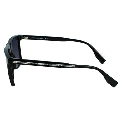 Karl Lagerfeld KL 6060S 001 57 Unisex Kare Siyah Kemik Güneş Gözlüğü