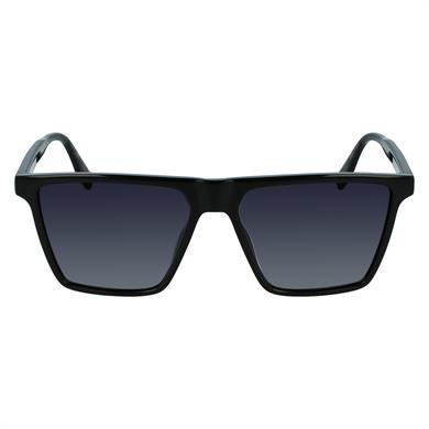 Karl Lagerfeld KL 6060S 001 57 Unisex Kare Siyah Kemik Güneş Gözlüğü