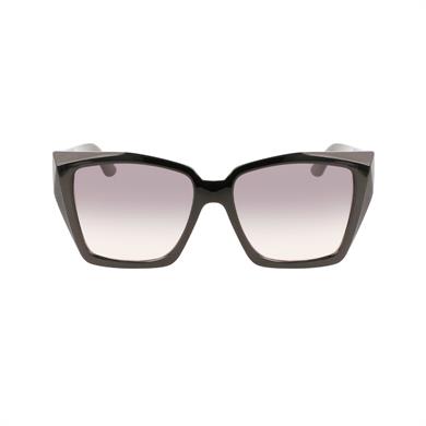 Karl Lagerfeld KL6072S 001 55 Kadın Kare Siyah Kemik Güneş Gözlüğü
