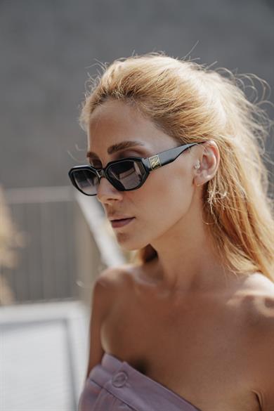Karl Lagerfeld KL 6073S 001 Kadın Cat Eye Siyah Kemik Güneş Gözlüğü