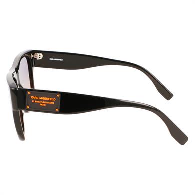 Karl Lagerfeld KL 6074S 001 55 Unisex Kare Siyah Kemik   Güneş Gözlüğü