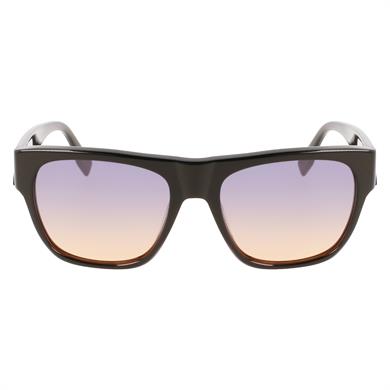 Karl Lagerfeld KL 6074S 001 55 Unisex Kare Siyah Kemik   Güneş Gözlüğü