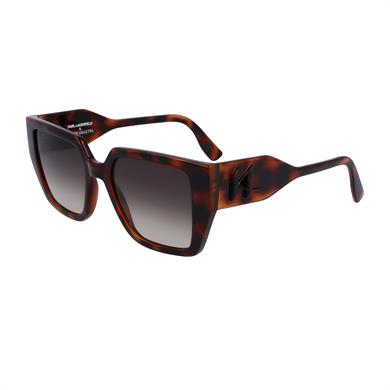 Karl Lagerfeld KL 6098S 240 52 Kadın Kare Kahverengi Kemik Güneş Gözlüğü