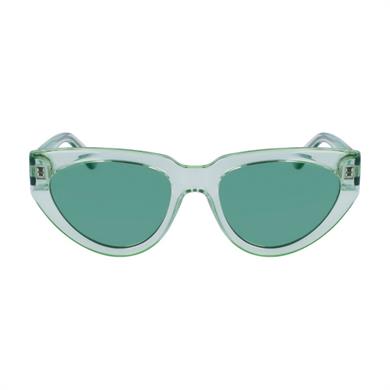 Karl Lagerfeld KL 6100S 300 54 Kadın Cat Eye Şeffaf Yeşil Kemik Güneş Gözlüğü