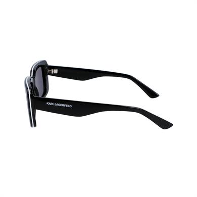 Karl Lagerfeld KL 6101S 001 54 Kadın Dikdörtgen Siyah Kemik Güneş Gözlüğü