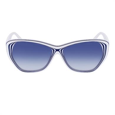 Karl Lagerfeld KL 6103S 106 58 Kadın Cat Eye Beyaz Mavi Güneş Gözlüğü