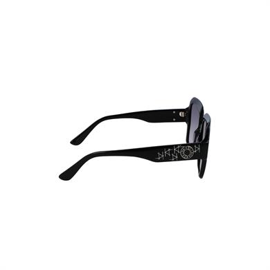 Karl Lagerfeld KL6104SR 001 53 Kadın Kare Füme Asetat Güneş Gözlüğü