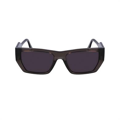 Karl Lagerfeld KL6123S 020 54 Unisex Dikdörtgen Şeffaf Füme Kemik Güneş Gözlüğü