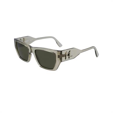 Karl Lagerfeld KL6123S 275 54 Unisex Şeffaf Yeşil Kemik Güneş Gözlüğü