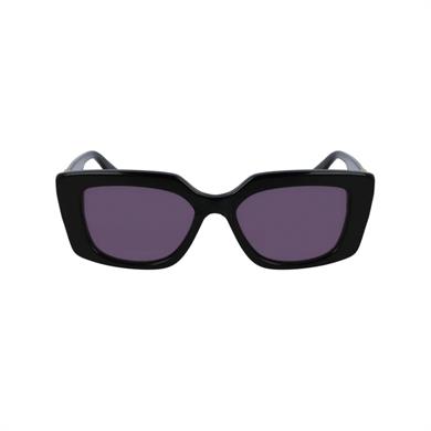 Karl Lagerfeld KL6125S 001 52 Kadın Dikdörtgen Siyah Kemik Güneş Gözlüğü