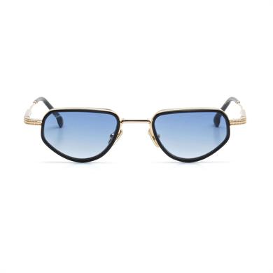 Kilian Buio C1 49 Unisex Geometrik Gold Metal Güneş Gözlüğü