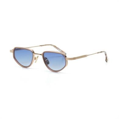 Kilian Buio C5 49 Unisex Geometrik Gold Metal Güneş Gözlüğü