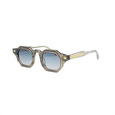 Kilian Eta C3 42 Unisex Geometrik Füme Şeffaf Kemik Güneş Gözlüğü