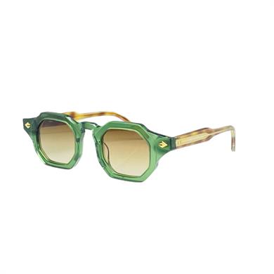 Kilian Eta C4 42 Unisex Geometrik Yeşil Kemik Güneş Gözlüğü