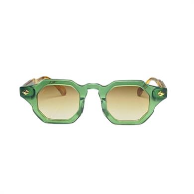 Kilian Eta C4 42 Unisex Geometrik Yeşil Kemik Güneş Gözlüğü