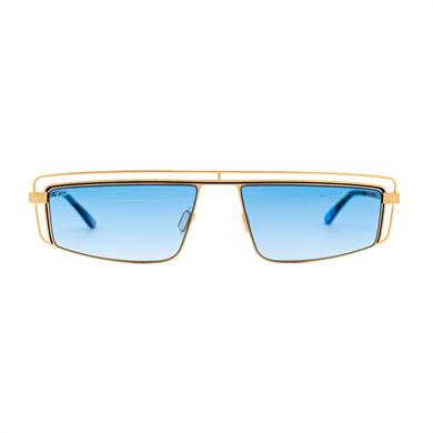 Kilian Puledro C4 54 Unisex Gold Metal Dikdörtgen Güneş Gözlüğü