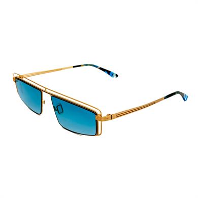 Kilian Puledro C4 54 Unisex Gold Metal Dikdörtgen Güneş Gözlüğü