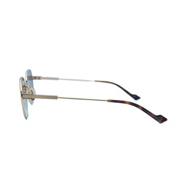 Kılıan Rıgore C2 48 Unisex Yuvarlak Gold Metal Güneş Gözlüğü